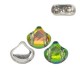 Ginko Leaf Beads 7.5x7.5mm Backlit utopia